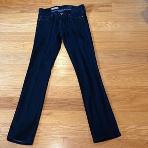 Ag Adriano Goldschmied Women's Black Boot Cut Jeans